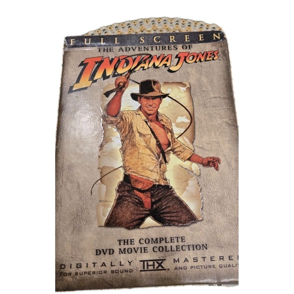 The Adventures of Indiana Jones. DVD 4 disc Collection. Boxed set